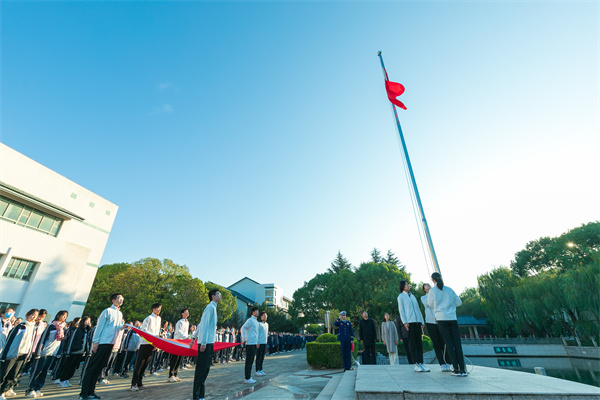 朱家角中学全景图片